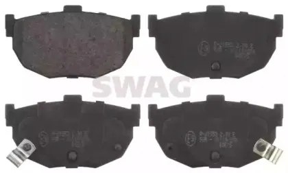 Комплект тормозных колодок, дисковый тормоз SWAG купить